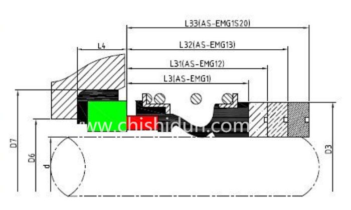 MG1 MG12 MG13 S20機(jī)械密封