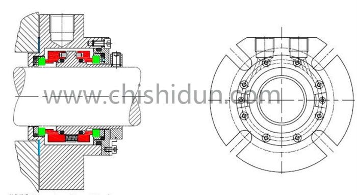 替代集裝式Chesterton GDS機械密封